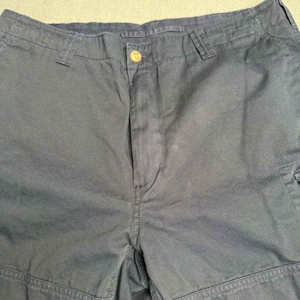 Polo Ralph Lauren Mens Navy Blue Cotton Twill Cargo Shorts Multi Pocket 38